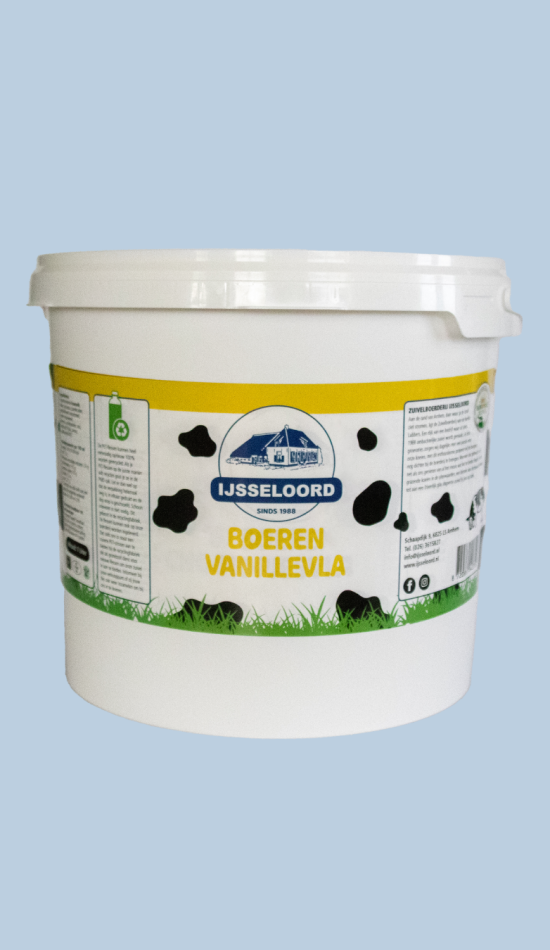 5L boeren vanillevla